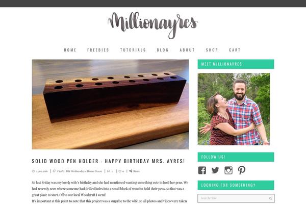 Vigilance theme site design template sample