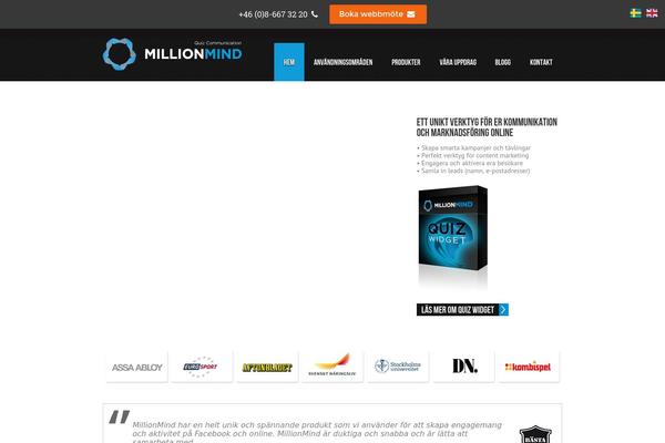 millionmind.com site used Connect_theme