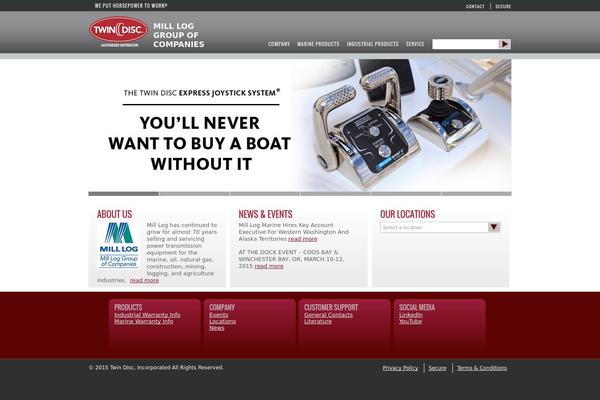 milllog.com site used Twindisc