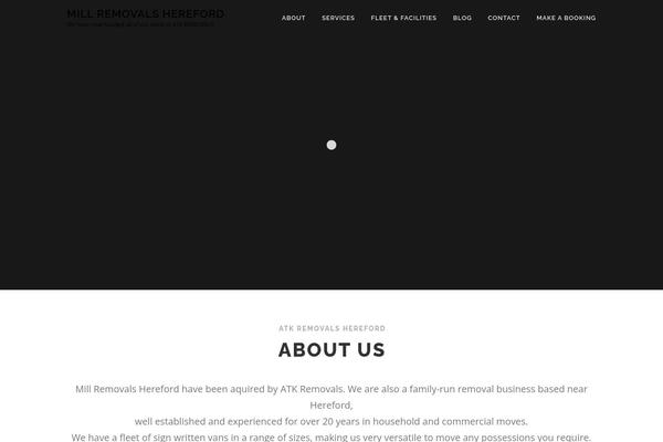 OnePress theme site design template sample