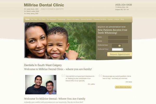 WSI genesis theme site design template sample