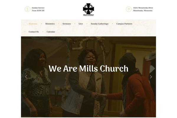 millschurch.org site used Faith-hope