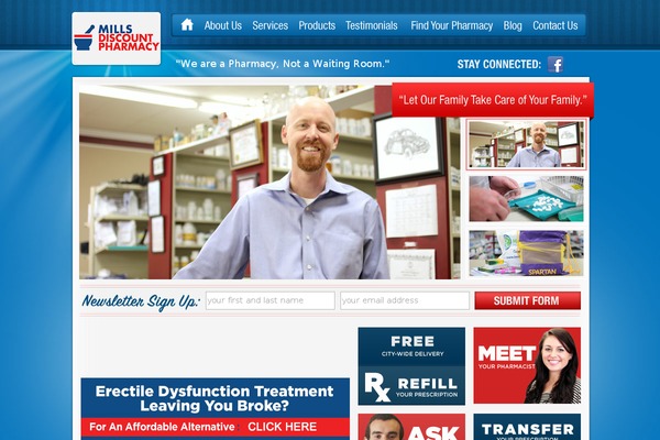 millspharmacies.com site used Zeekee