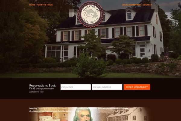 Verona theme site design template sample