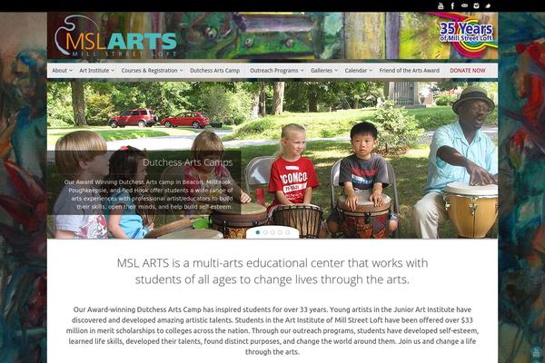 millstreetloft.org site used Tempera