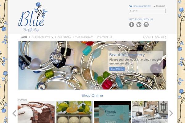 millthorpeblue.com.au site used Blueshop