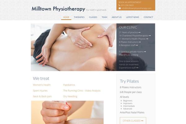 HTML5 Blank theme site design template sample