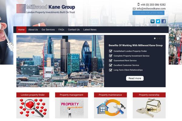 Canvas theme site design template sample