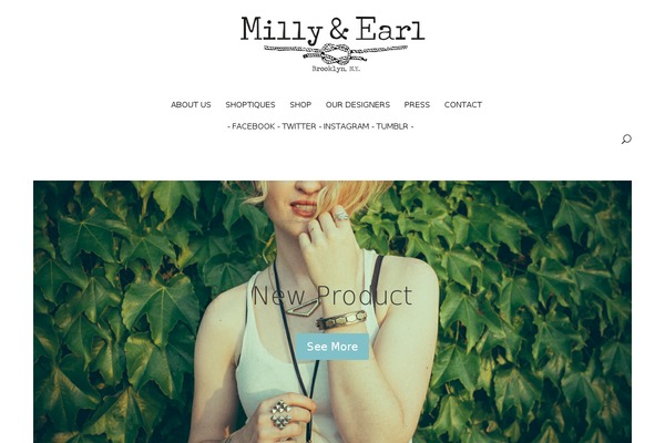 millyandearl.com site used Pugini