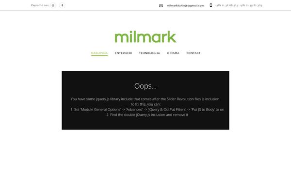 Vakker theme site design template sample