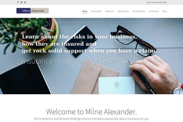 Omega theme site design template sample