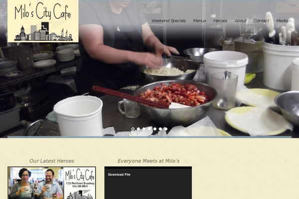 White Rock theme site design template sample