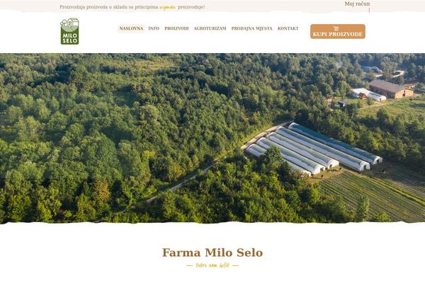 Farmagrico theme site design template sample
