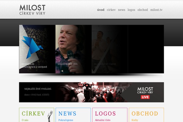 milost.cz site used M3