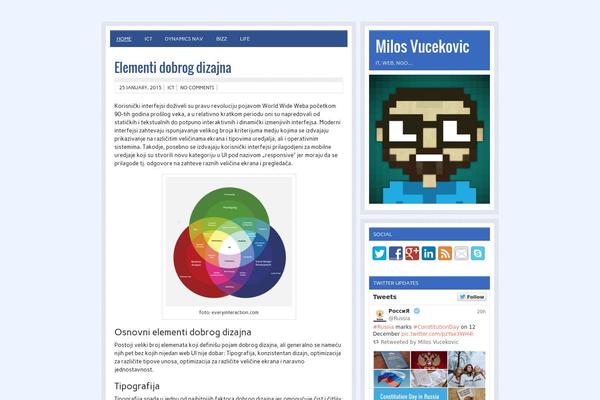 zeeBizzCard theme site design template sample