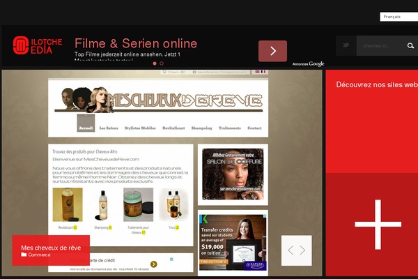 Wunder theme site design template sample