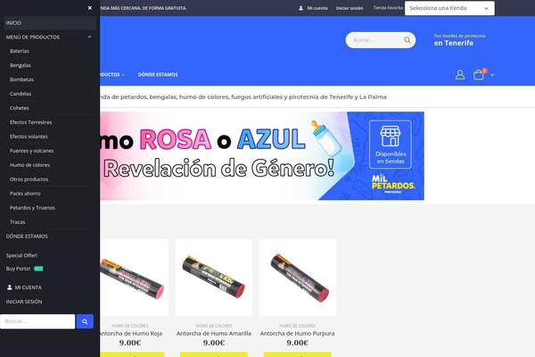 Porto theme site design template sample