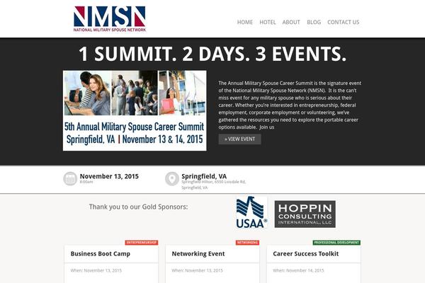 Januas theme site design template sample