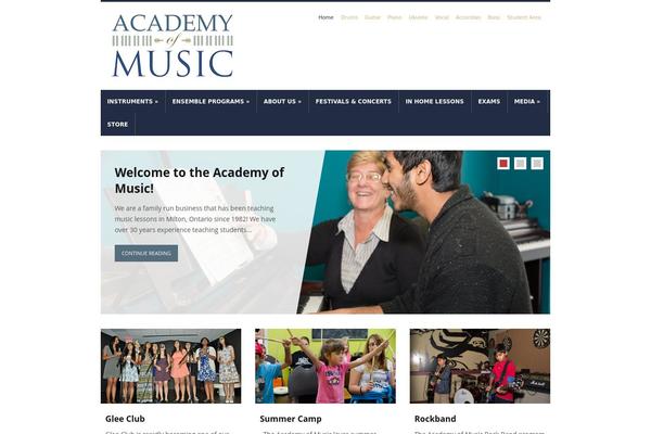 Lectura theme site design template sample