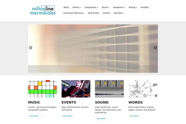 impulse theme site design template sample