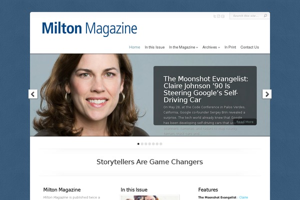 Chameleon theme site design template sample