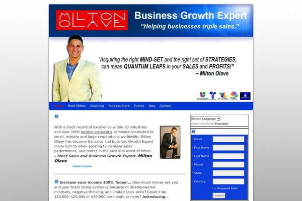 Weaver II theme site design template sample