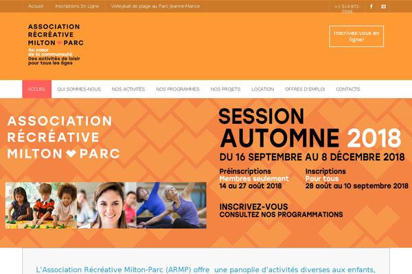 Benevolence theme site design template sample