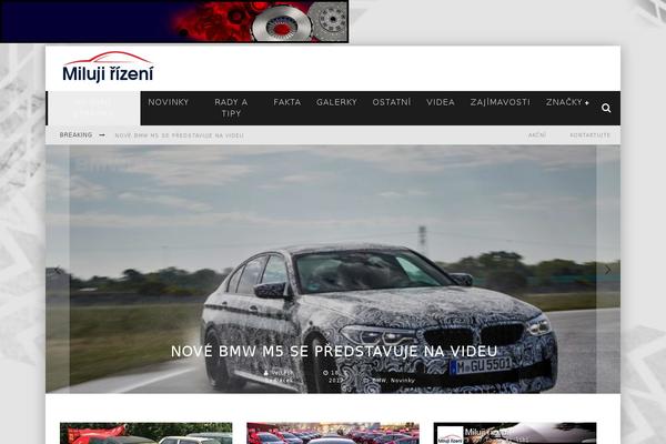 Valenti theme site design template sample