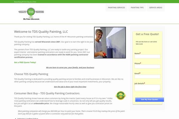BUILDER theme site design template sample