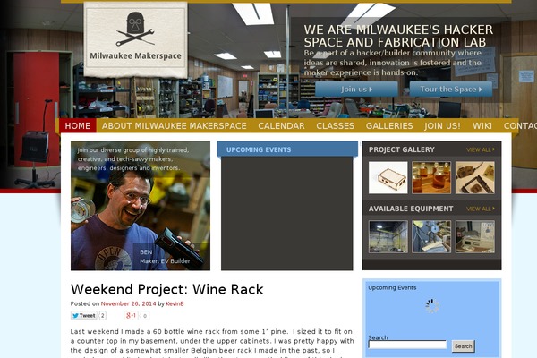 Toolbox theme site design template sample