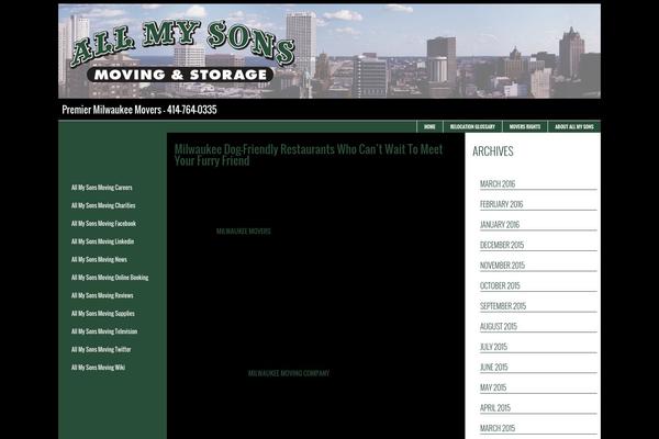 Ams_cities theme site design template sample