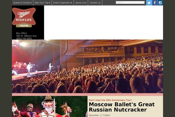 milwaukeetheatre.com site used Milwaukeetheatre