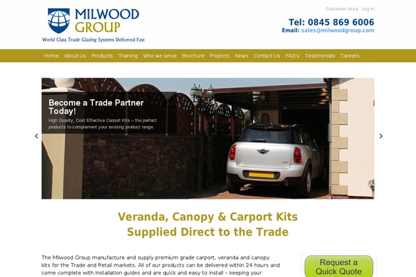 Canvas theme site design template sample