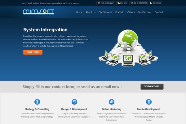 Site using Go_portfolio plugin