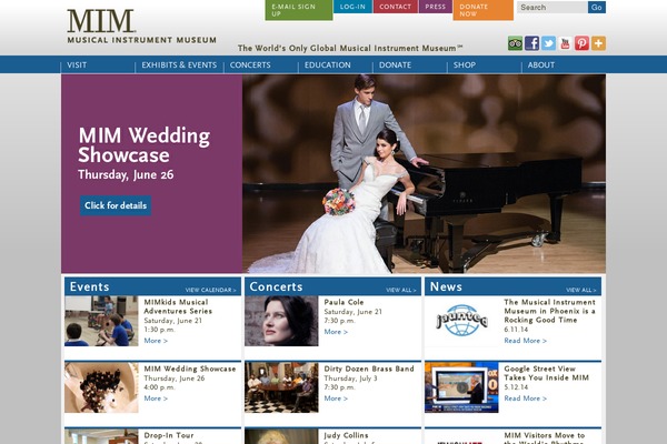 Mim theme websites examples