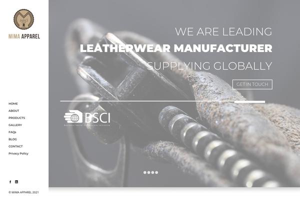 Dfd-native theme site design template sample