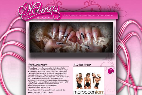 mimasbeauty.com site used Mimas