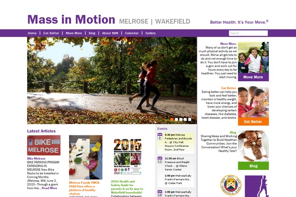 Mim theme site design template sample