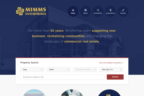 mimms theme websites examples