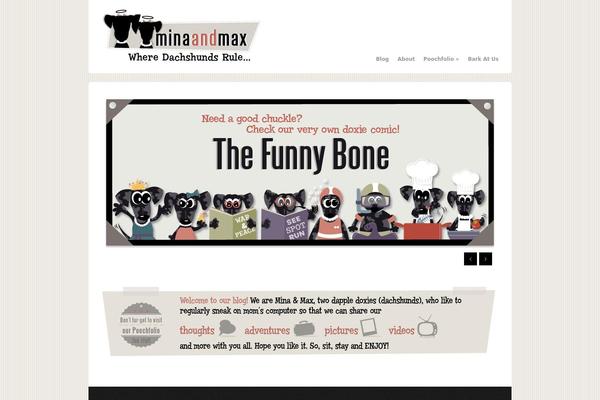 Bizz theme site design template sample