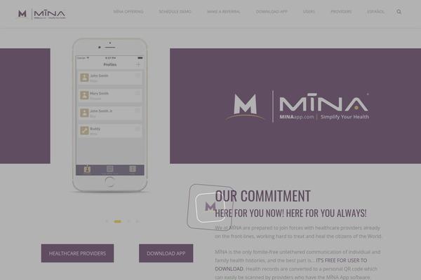 minaapp.com site used Omni