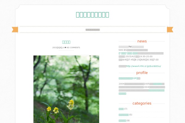Sugar and Spice theme site design template sample