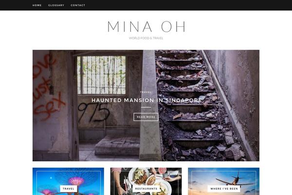 Redwood theme site design template sample
