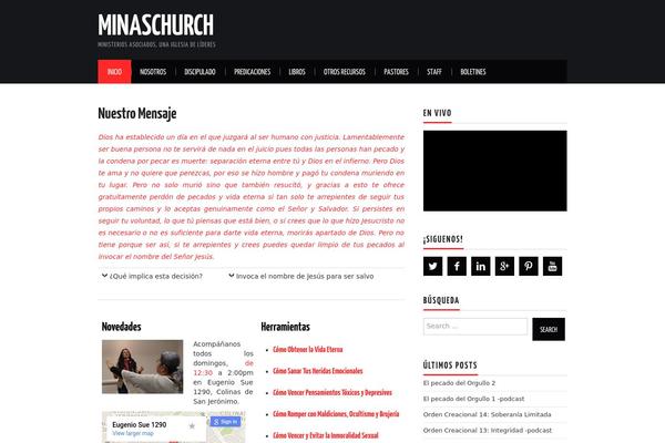 Hiero theme site design template sample