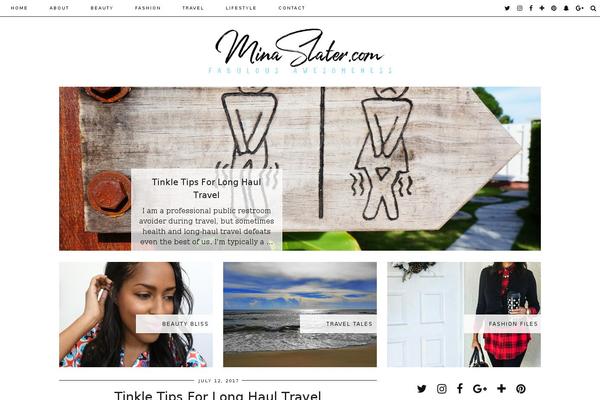 Site using Shopbop Widget plugin