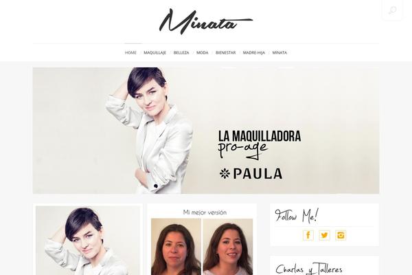 John Doe's Blog theme site design template sample