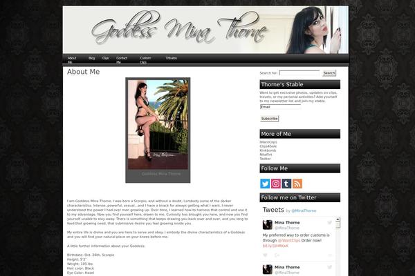 Black skyline theme site design template sample