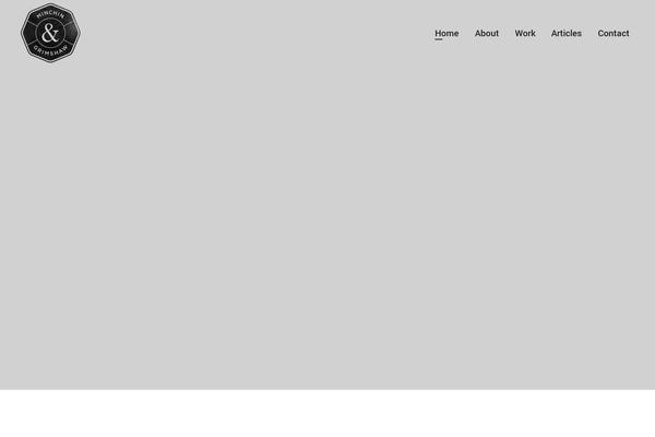 minchingrimshaw.com site used Blaze-child