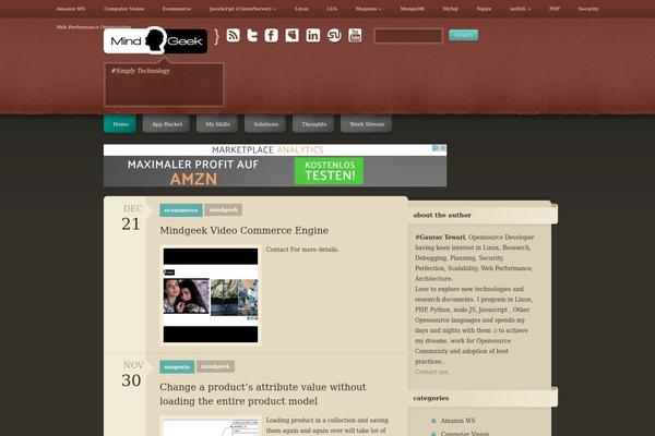 Cherrytruffle theme site design template sample