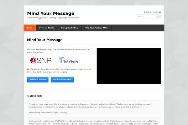 Wpex Pytheas theme site design template sample